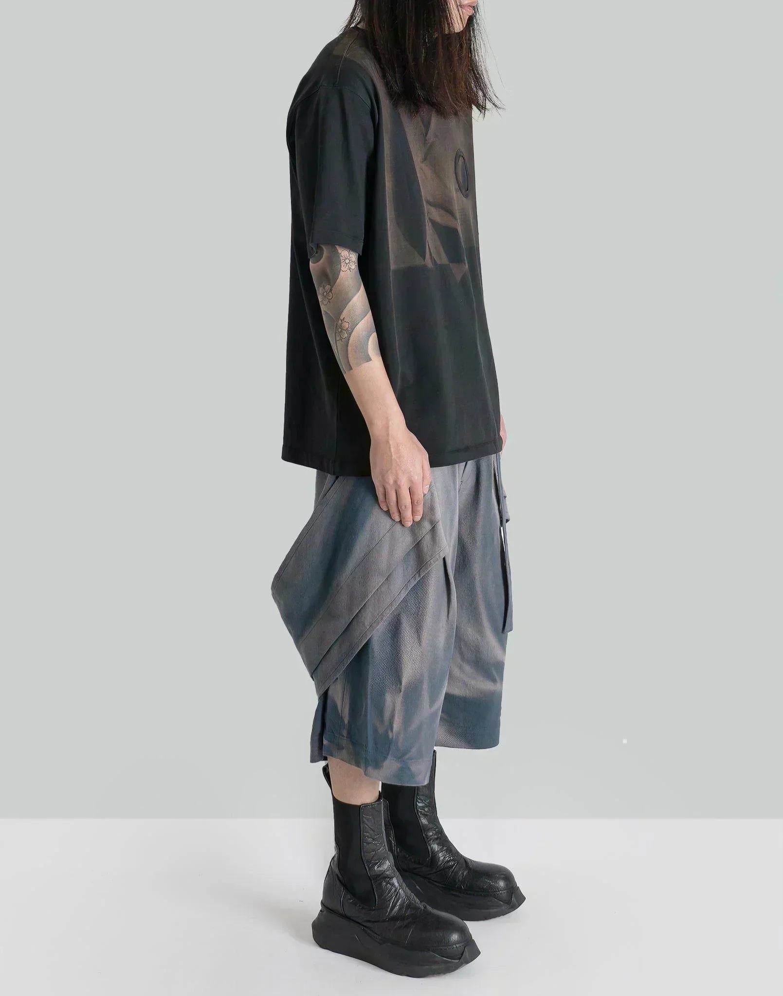 JiyongKim - SUN-BLEACHED HALF TROUSERS - 082plus