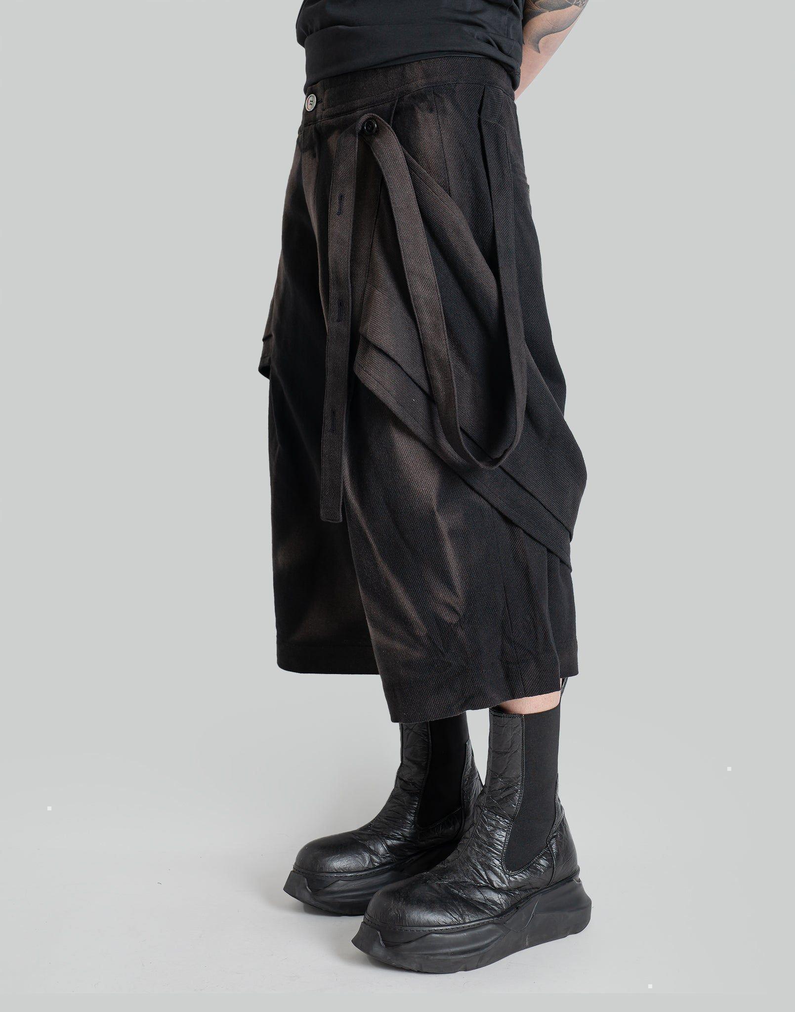 パンツ jiyong kim SUN-BLEACHED DRAPED POCKET JiyongKim SUN-BLEACHED DRAPED POCKET TROUSERS – 082plus