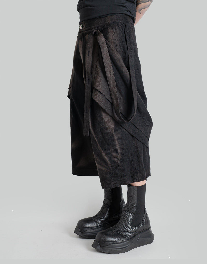 JiyongKim - SUN-BLEACHED HALF TROUSERS - 082plus