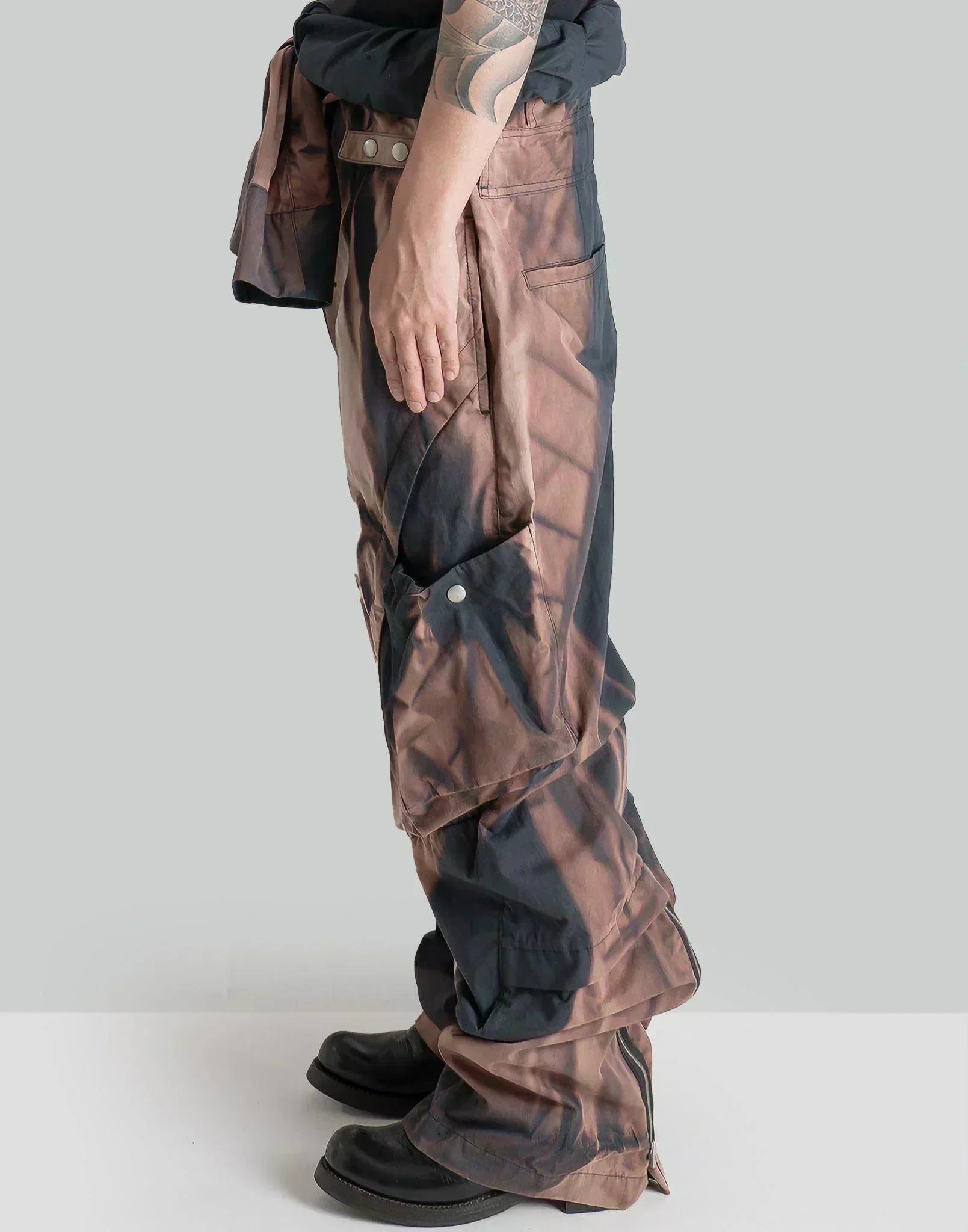 JiyongKim - SUN-BLEACHED MULTI POCKET COVERALL - 082plus