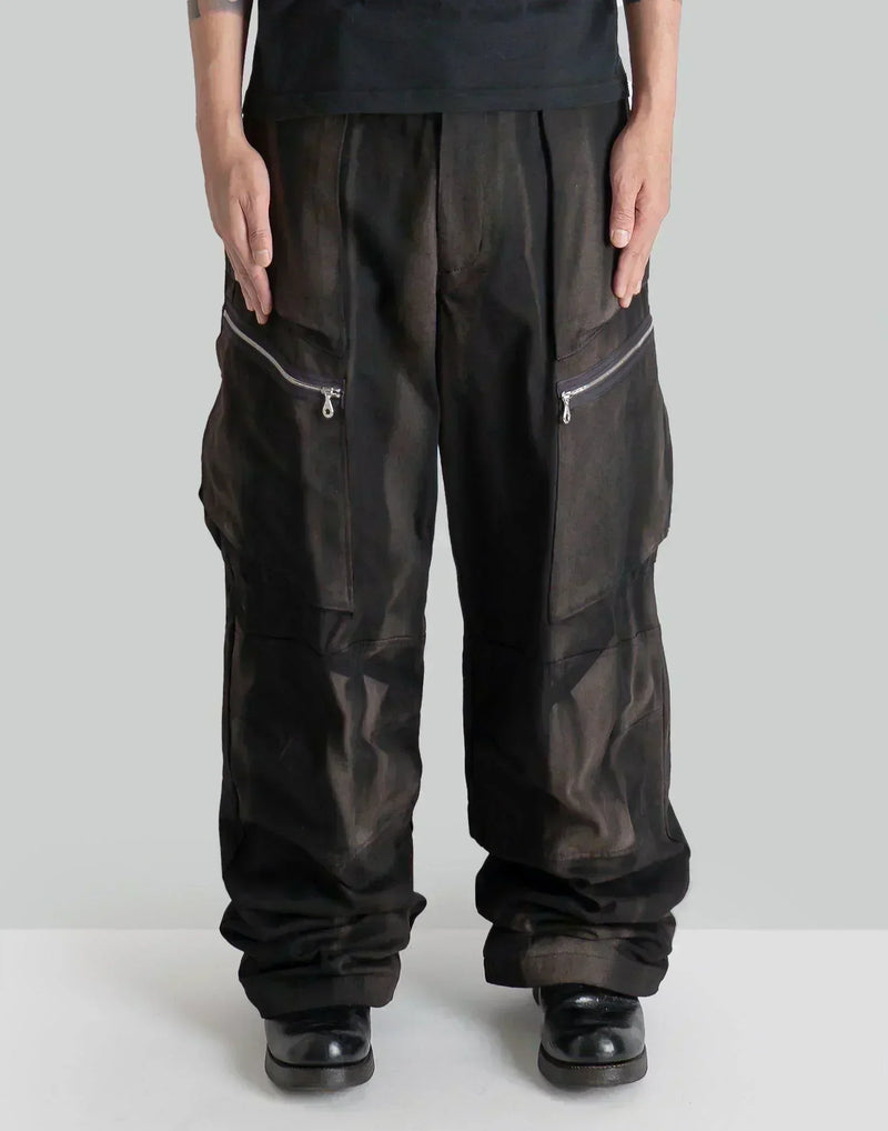 JiyongKim - SUN-BLEACHED MULTI POCKET TROUSERS - 082plus