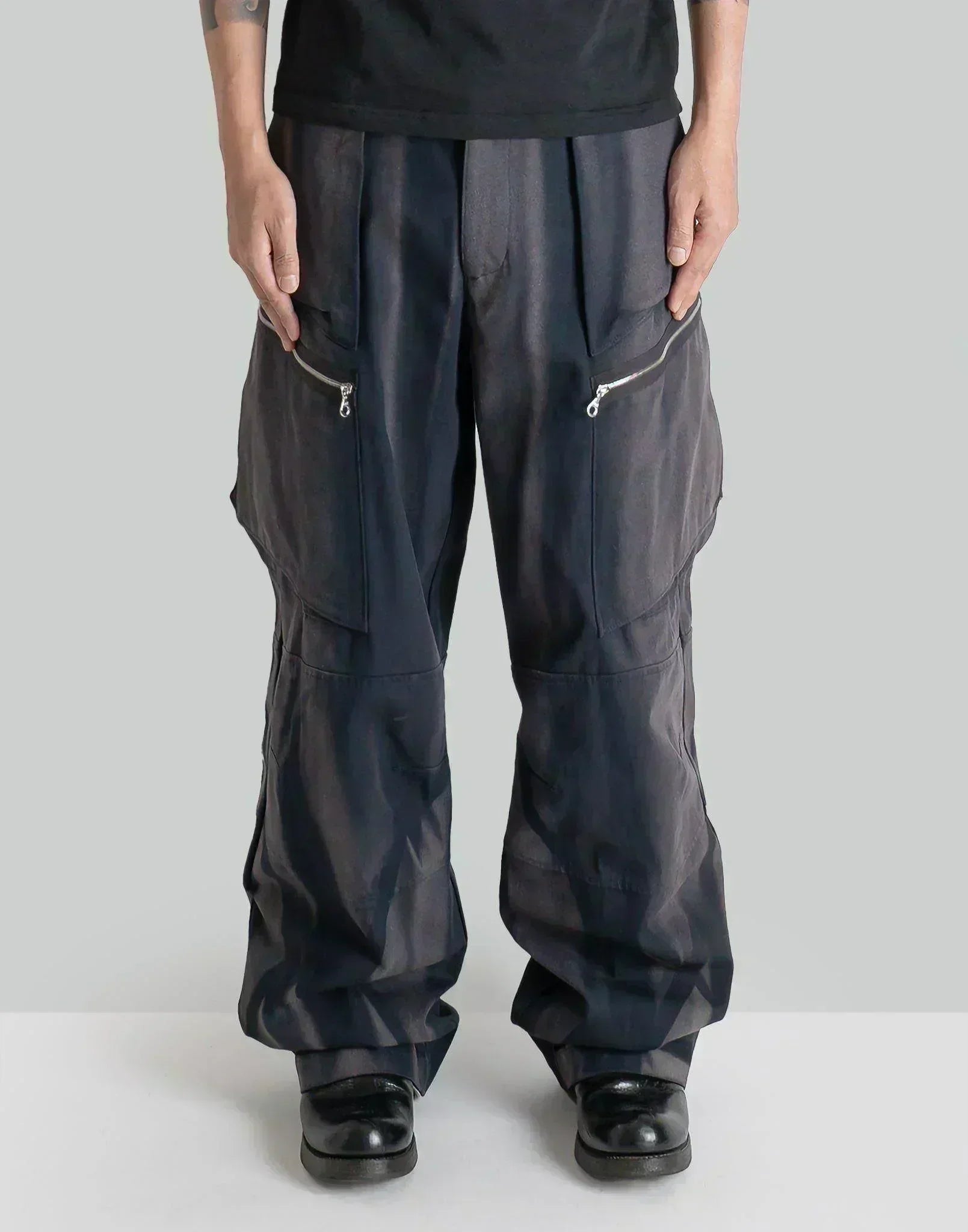 JiyongKim - SUN-BLEACHED MULTI POCKET TROUSERS - 082plus