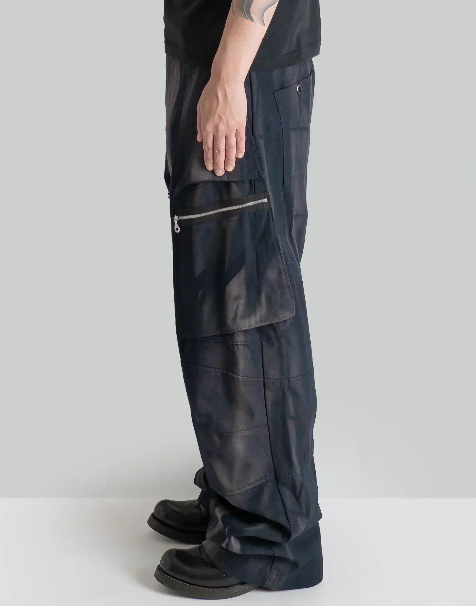 JiyongKim - SUN-BLEACHED MULTI POCKET TROUSERS - 082plus