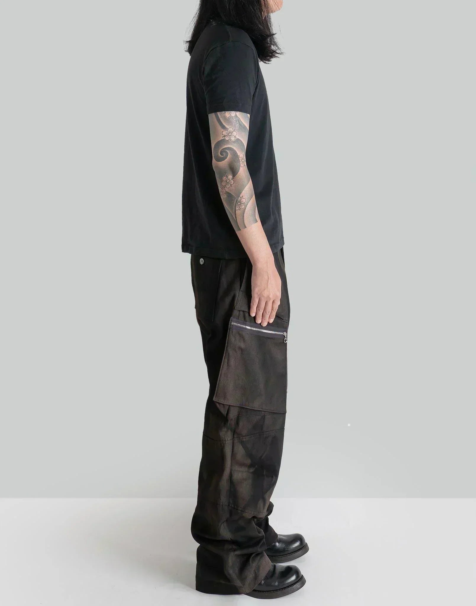 JiyongKim - SUN-BLEACHED MULTI POCKET TROUSERS - 082plus