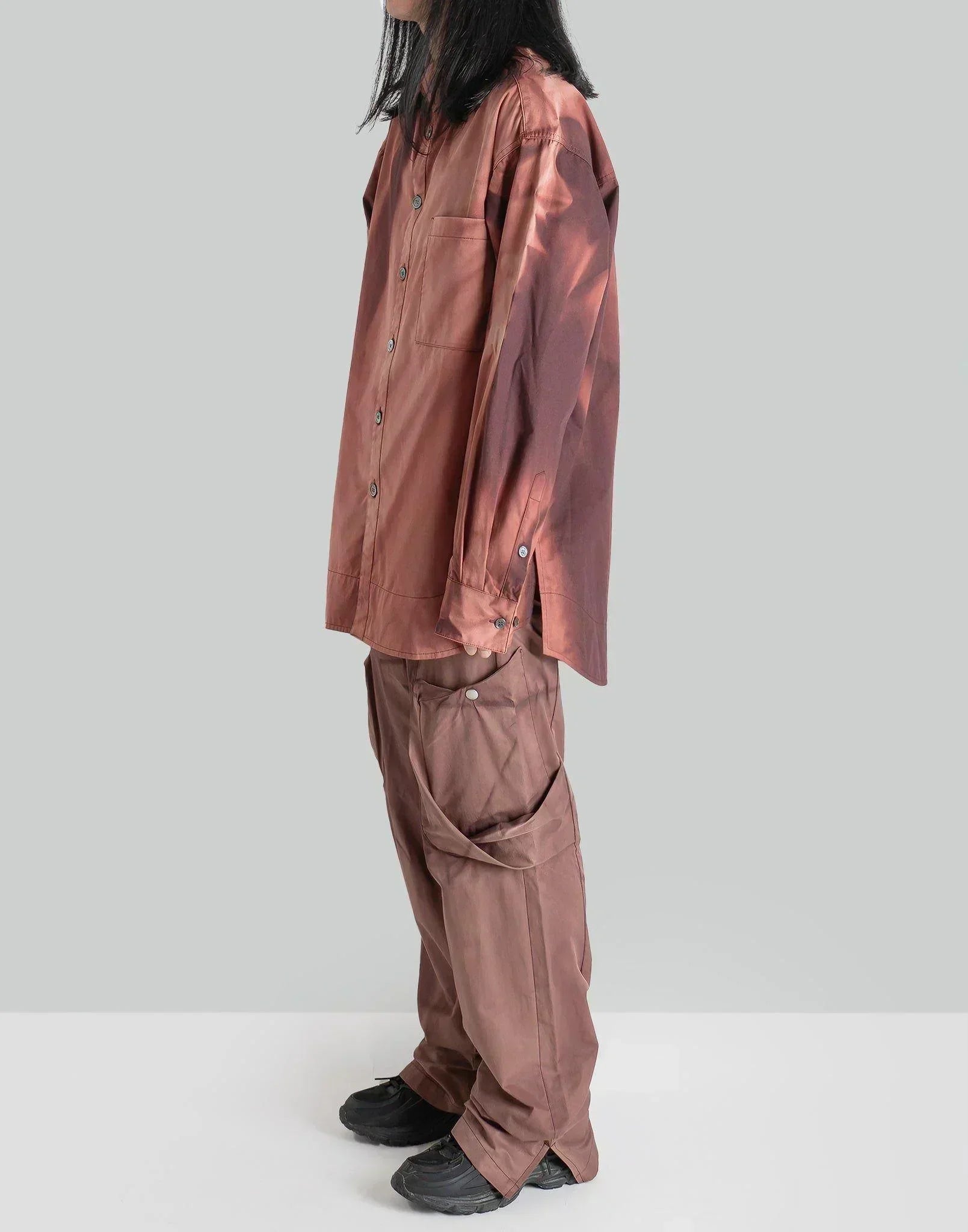 JiyongKim - SUN-BLEACHED OVERSIZED SHIRT - 082plus
