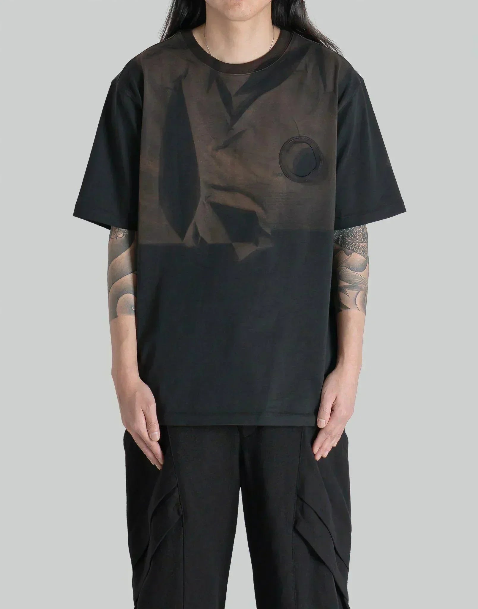 JiyongKim サークルサンブリーチTシャツ JiyongKim SUN-BLEACHED PACK T-SHIRT – 082plus