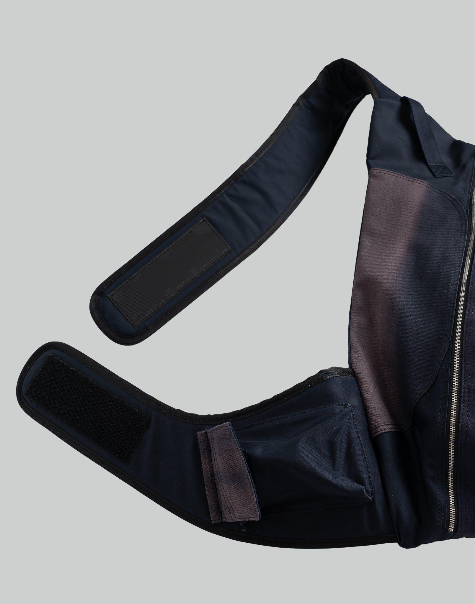 JiyongKim - SUN-BLEACHED PATCHWORKED SLING BAG - 082plus