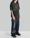 JiyongKim - SUN-BLEACHED PATCHWORKED STRAIGHT TROUSERS - 082plus