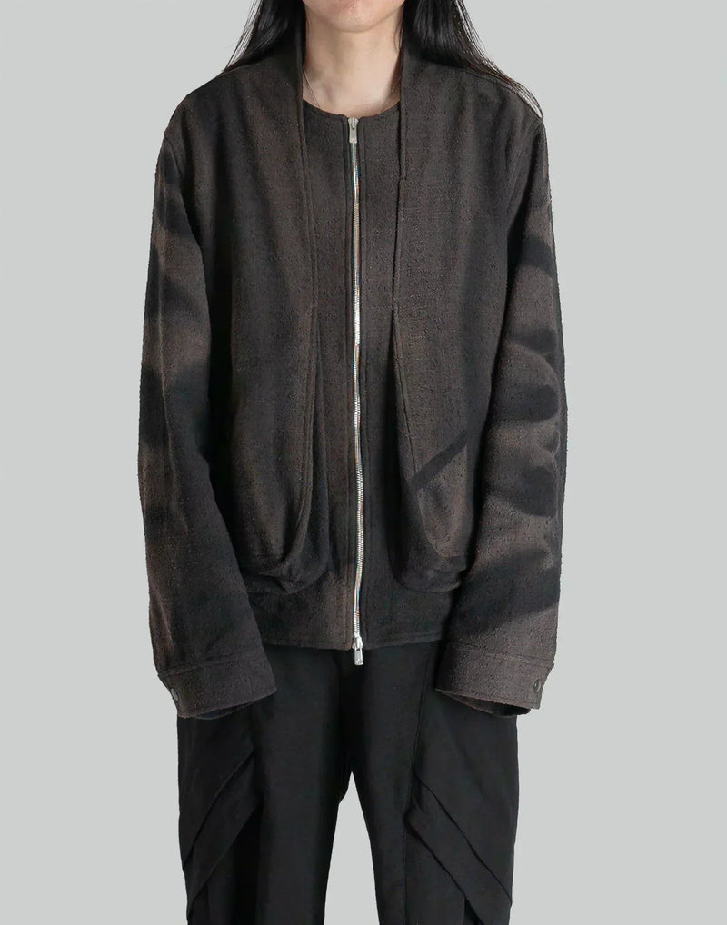 JiyongKim - SUN-BLEACHED SHAWL COLLAR JACKET - 082plus