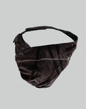 SUN-BLEACHED VELVET SLING BAG