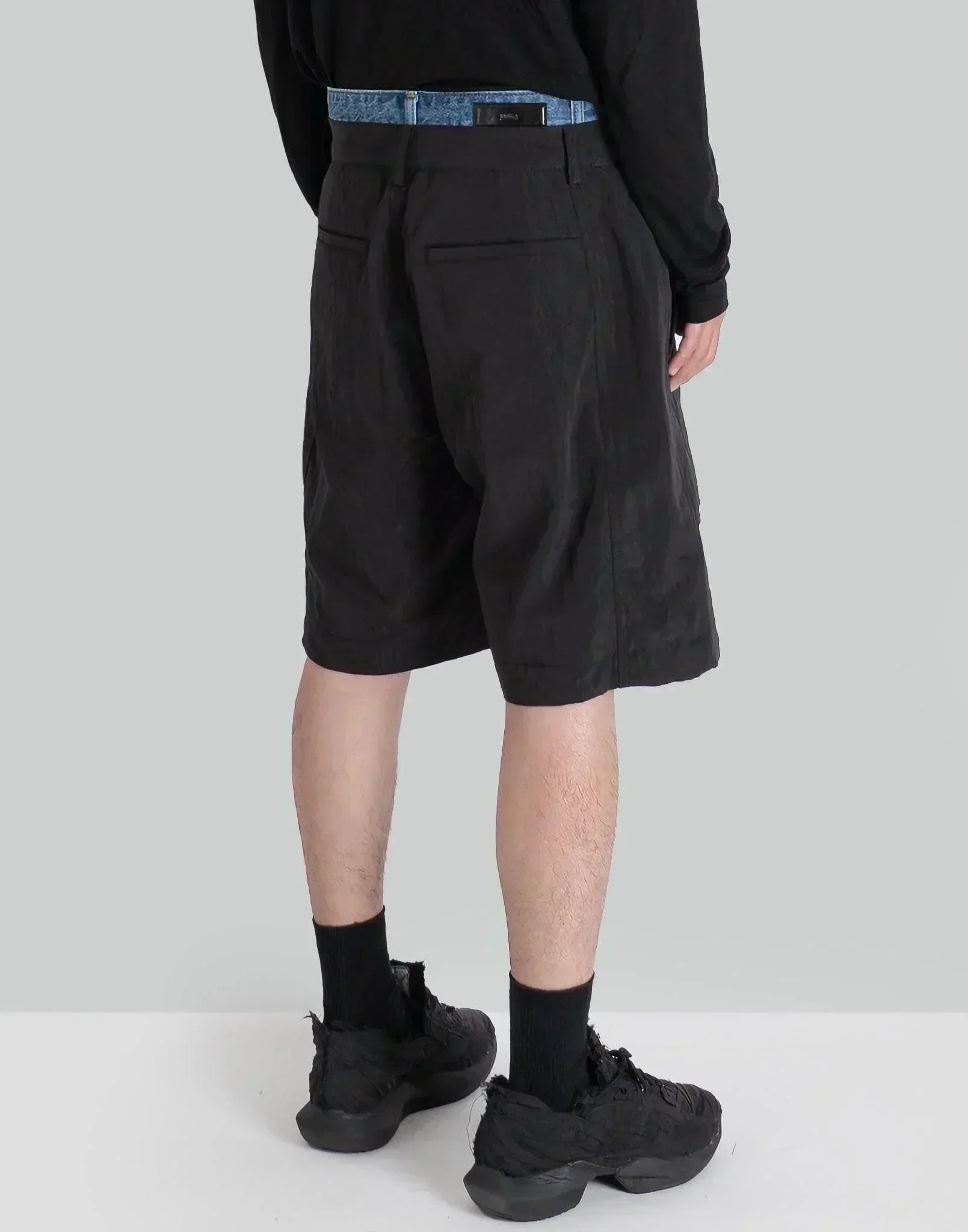 Juun.J - Denim Layered Design Shorts - 082plus