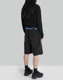 Juun.J - Denim Layered Design Shorts - 082plus