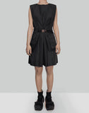 Detachable Pocket Bag Mini Dress