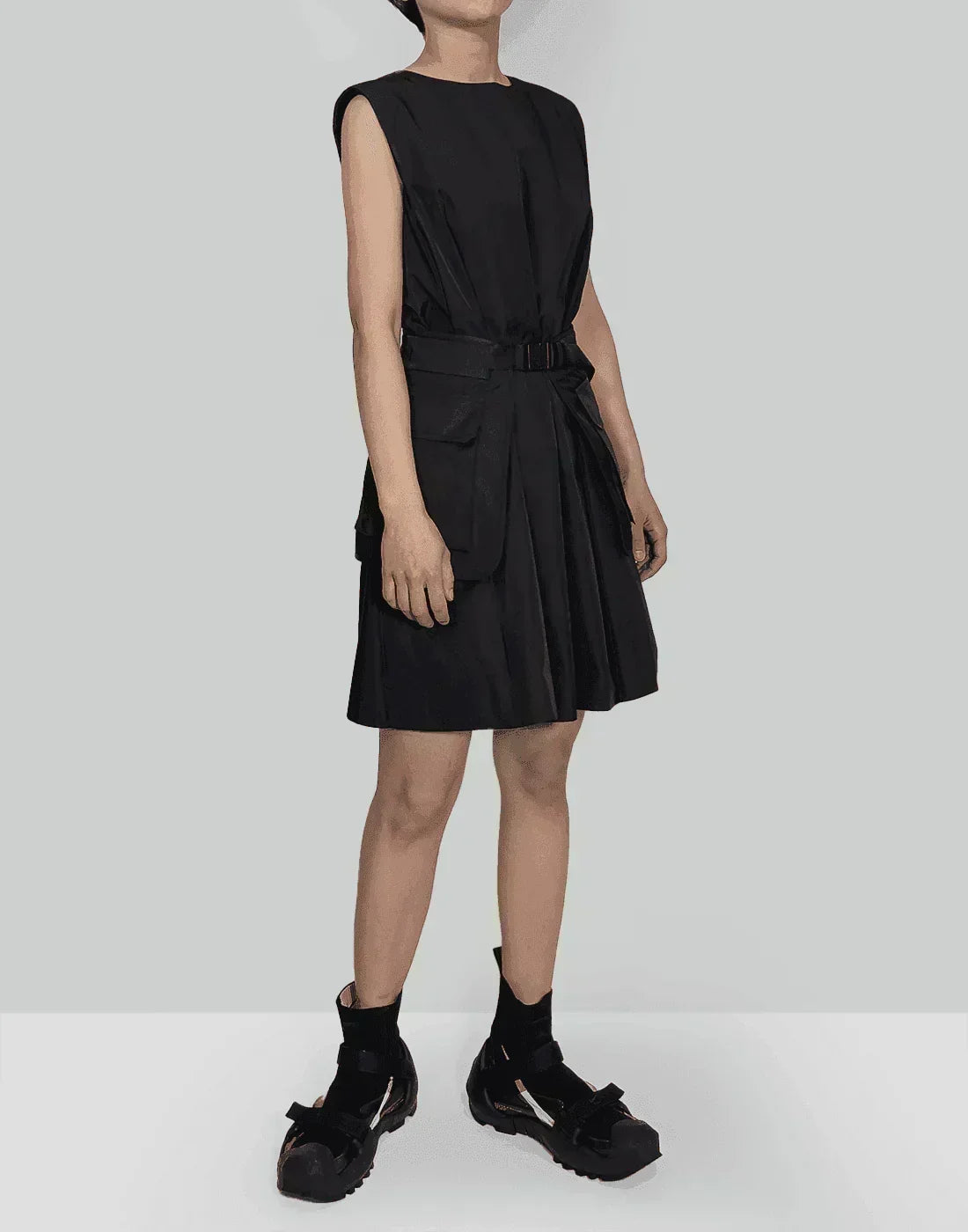 Juun.J - Detachable Pocket Bag Mini Dress - 082plus