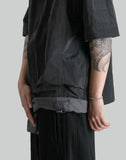 Juun.J - Double Layered Short Sleeve Zip-Up Shirts - 082plus