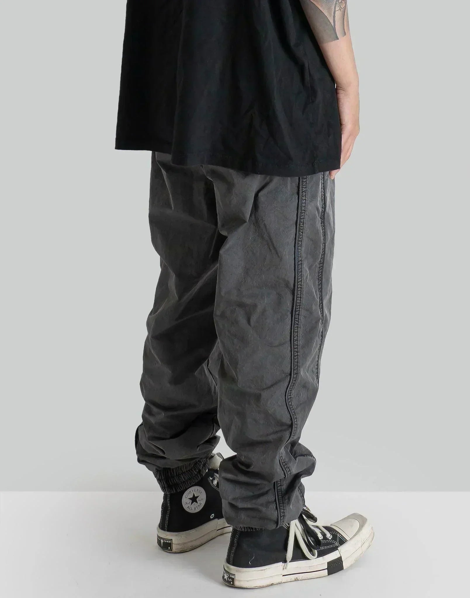 Juun.J - Garment Dyed Nylon Track Jogger - 082plus