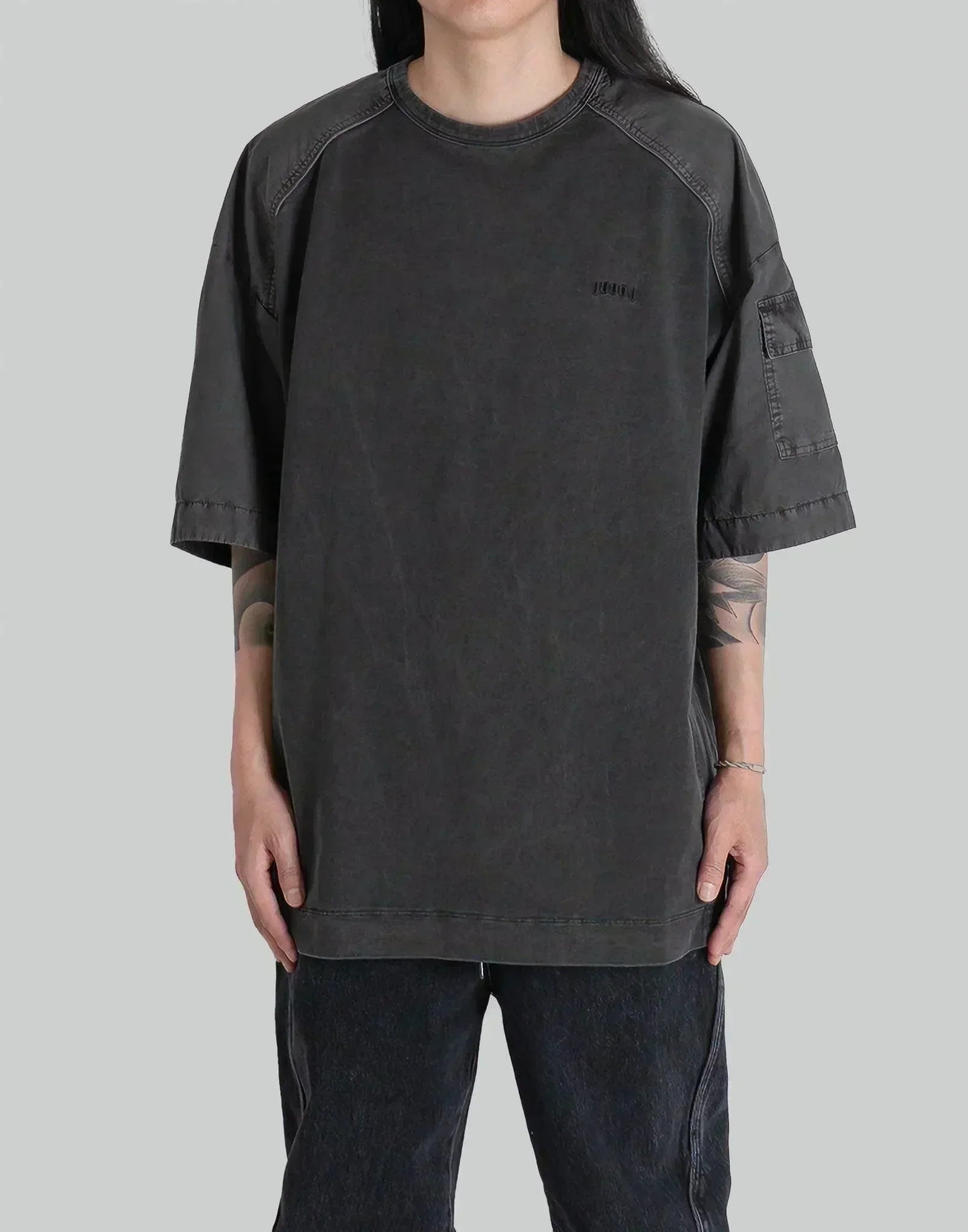 Juun.J - Garment Dyed Sleeve T-Shirts - 082plus