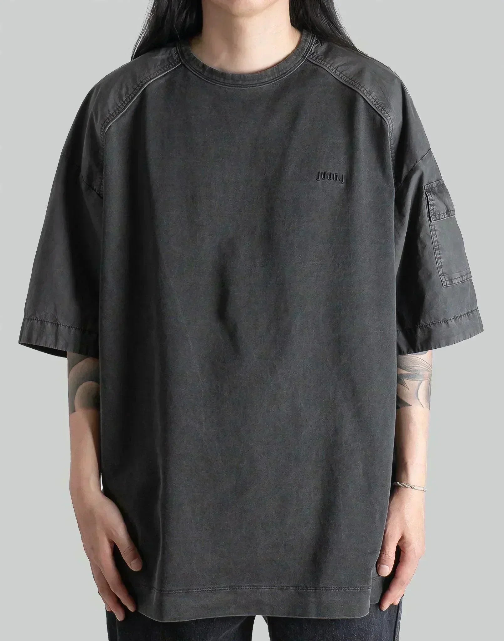 Juun.J - Garment Dyed Sleeve T-Shirts - 082plus
