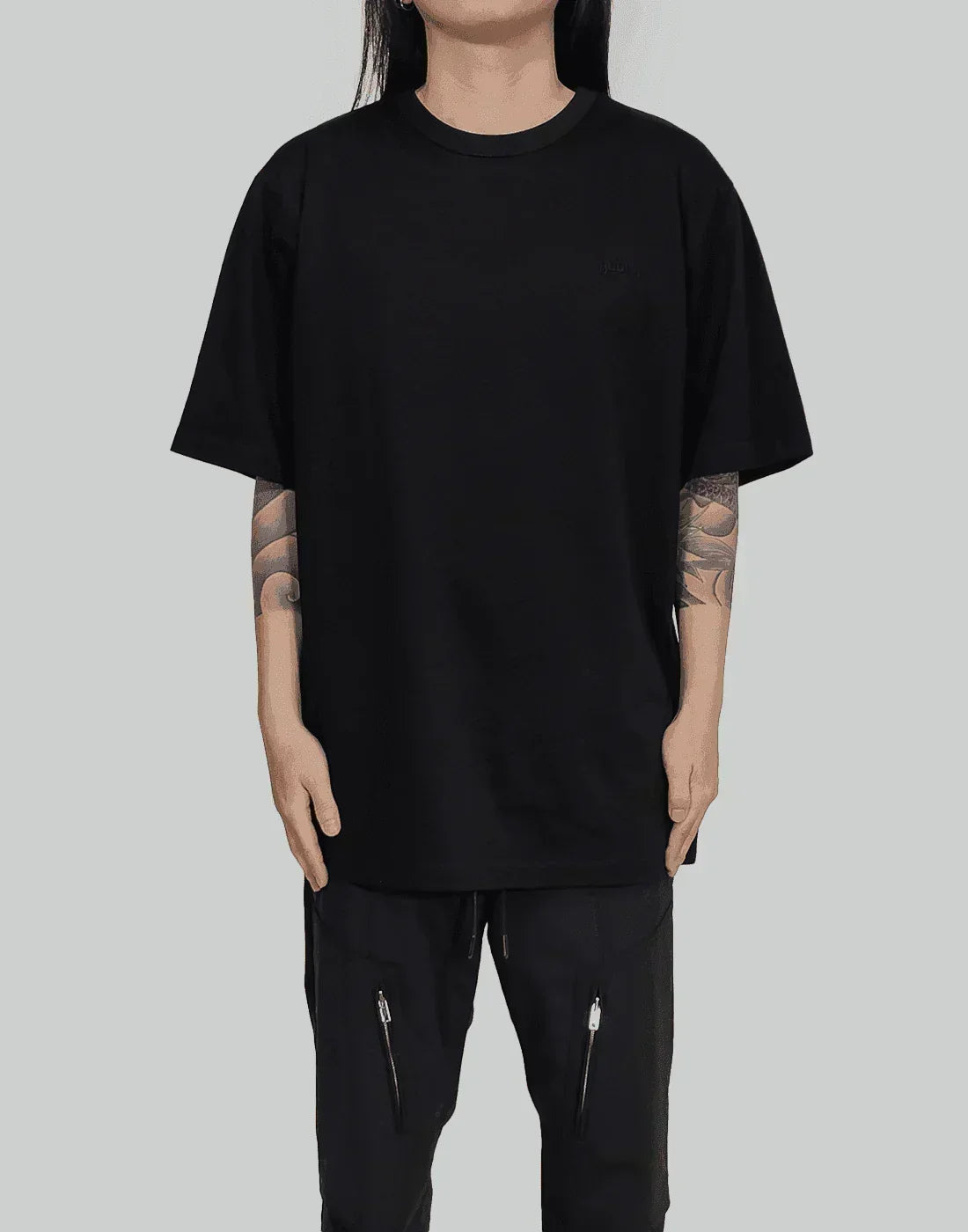 Juun.J - Graphic Loose Fit Half Sleeve T-Shirt - 082plus