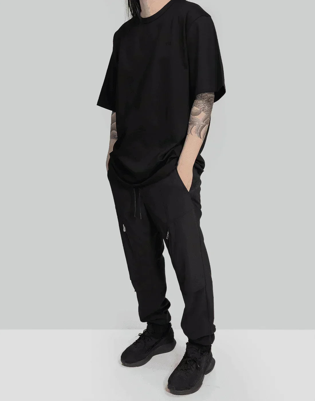 Juun.J - Graphic Loose Fit Half Sleeve T-Shirt - 082plus