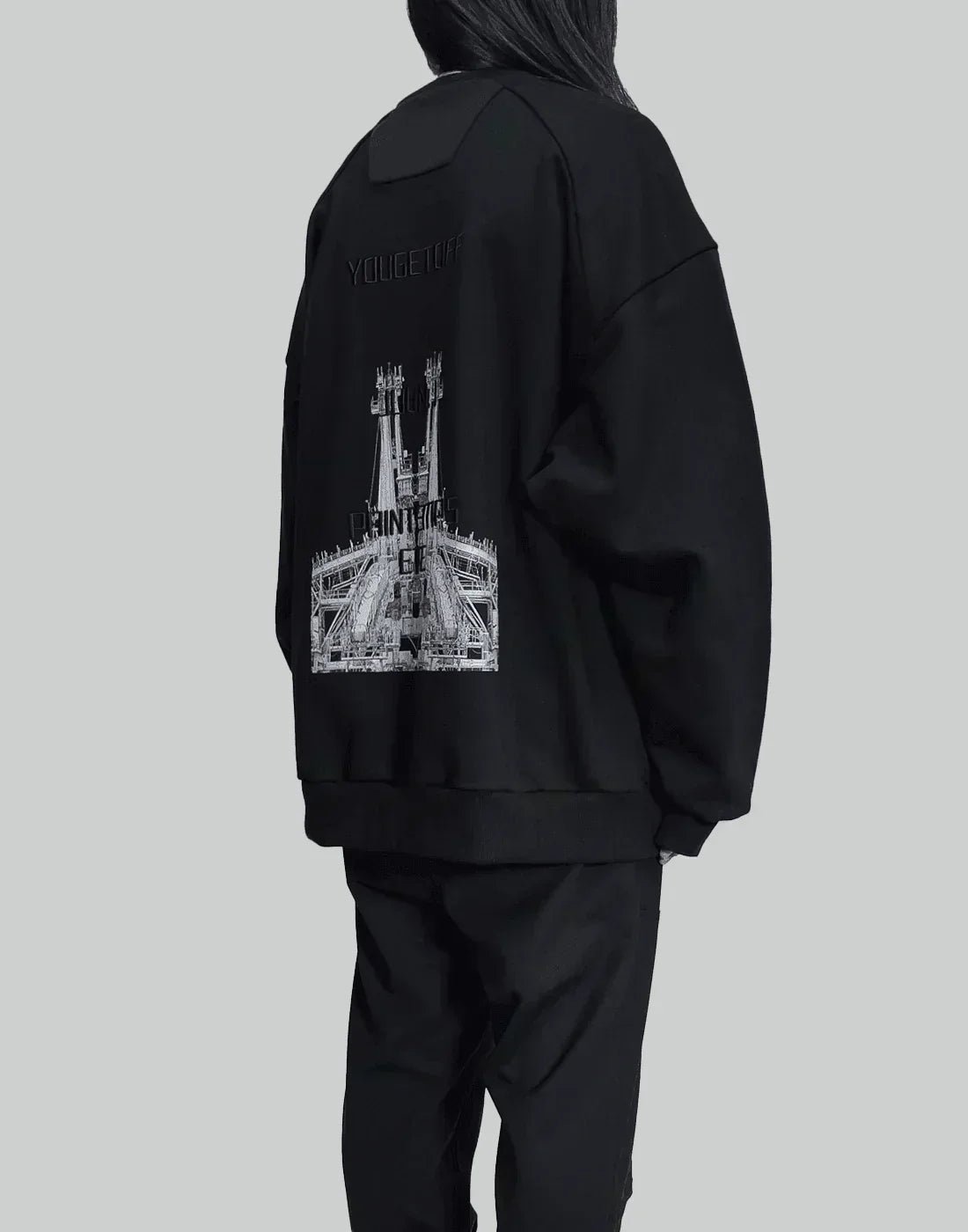 Juun.J - Graphic Loose Fit SweatShirt - 082plus