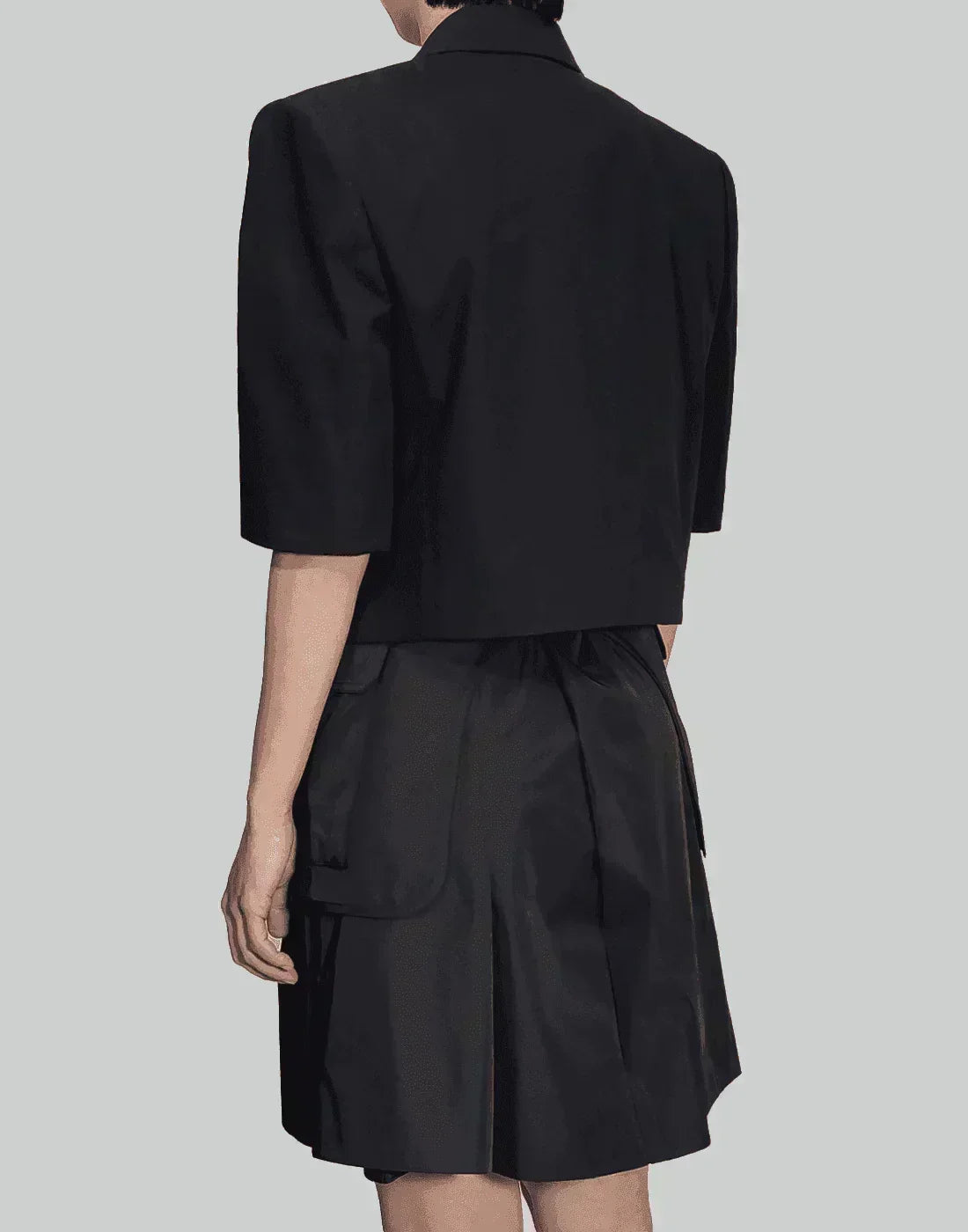 Juun.J - Half Sleeves Cropped Jacket - 082plus