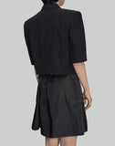 Juun.J - Half Sleeves Cropped Jacket - 082plus