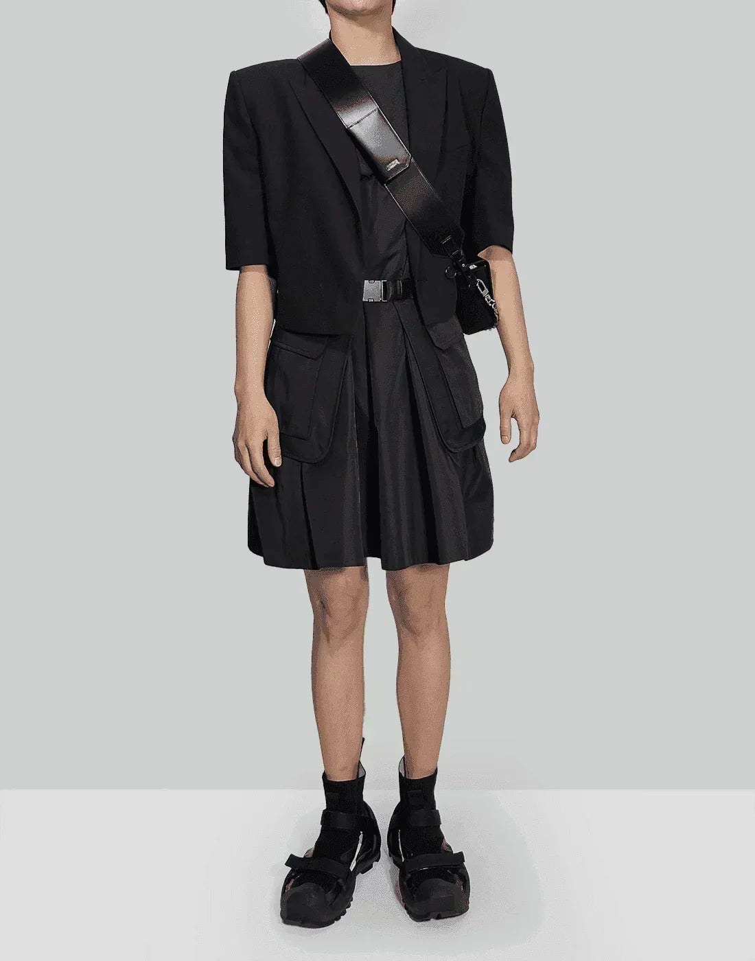 Juun.J - Half Sleeves Cropped Jacket - 082plus