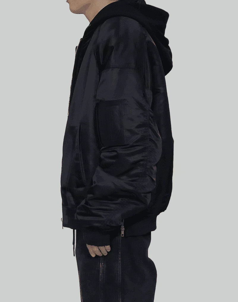 Juun.J - Hood Detachable Ma1 Jumper - 082plus