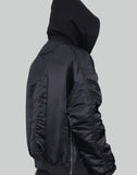 Juun.J - Hood Detachable Ma1 Jumper - 082plus