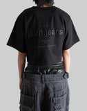 Juun.J - Juun.Jeans Embroidered Regular Fit Cropped Top - 082plus