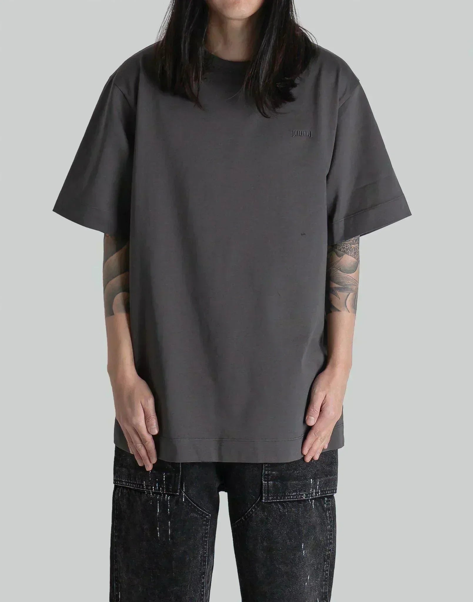 Juun.J - Loose Fit Graphic Embroidered T-Shirts - 082plus