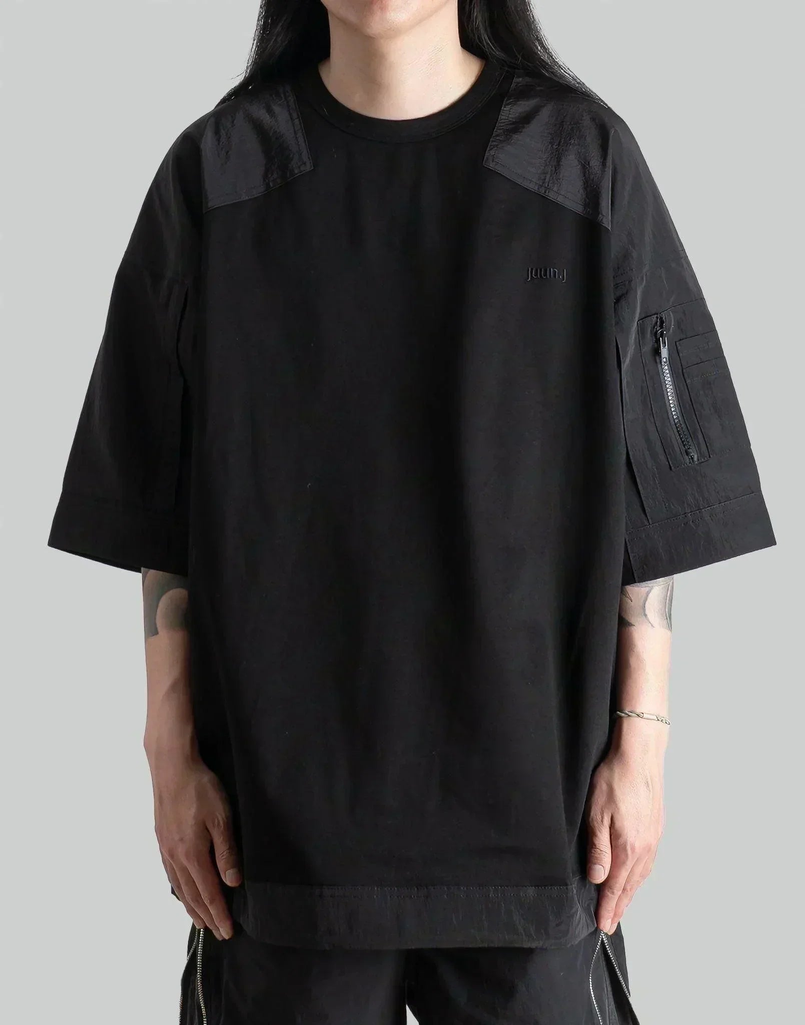 Juun.J - Ma-1 Pocket String T-Shirts - 082plus