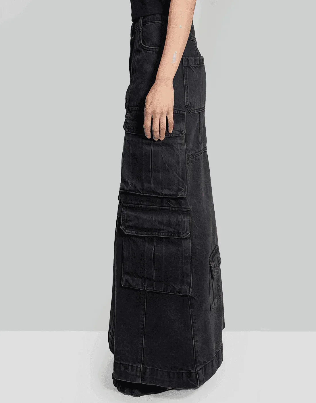 Juun.J - Multi Cargo Maxi Skirt - 082plus