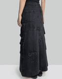 Juun.J - Multi Cargo Maxi Skirt - 082plus