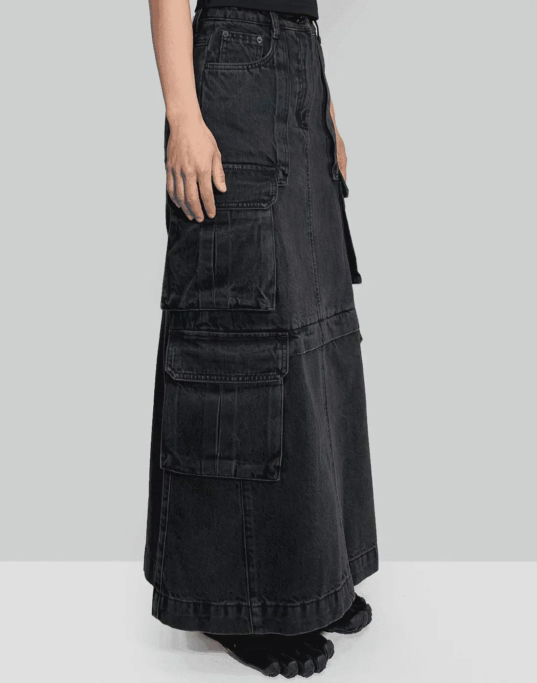 Juun.J - Multi Cargo Maxi Skirt - 082plus