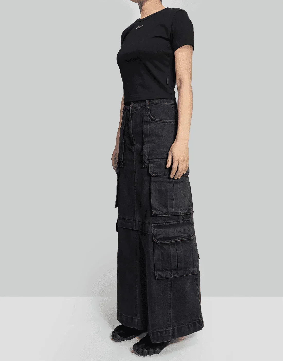 Juun.J - Multi Cargo Maxi Skirt - 082plus