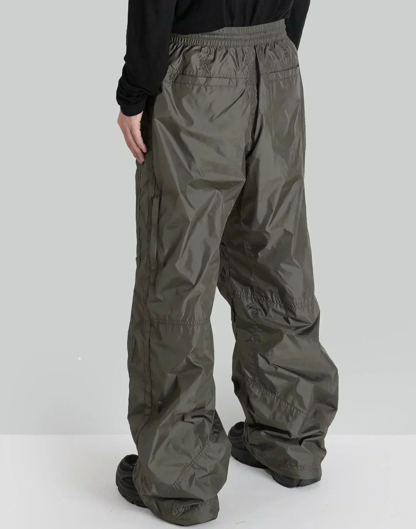 Juun.J - Nylon Hellicopter Pants With Piping - 082plus