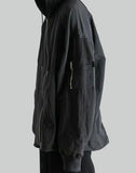 Juun.J - Nylon Ma-1 Hoody Zip-Up - 082plus