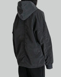 Juun.J - Nylon Ma-1 Hoody Zip-Up - 082plus