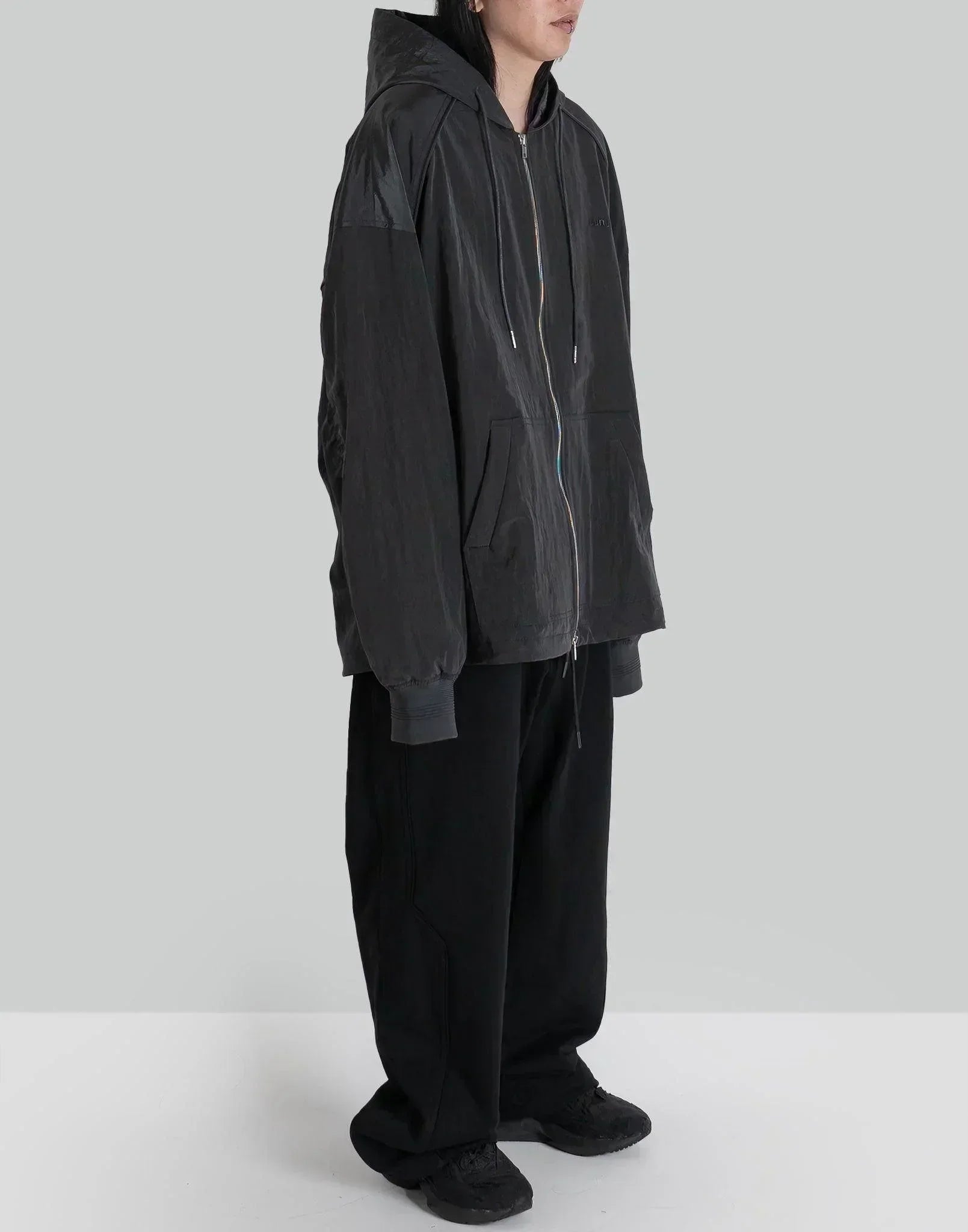 Juun.J - Nylon Ma-1 Hoody Zip-Up - 082plus