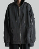 Juun.J - Nylon Ma-1 Hoody Zip-Up - 082plus