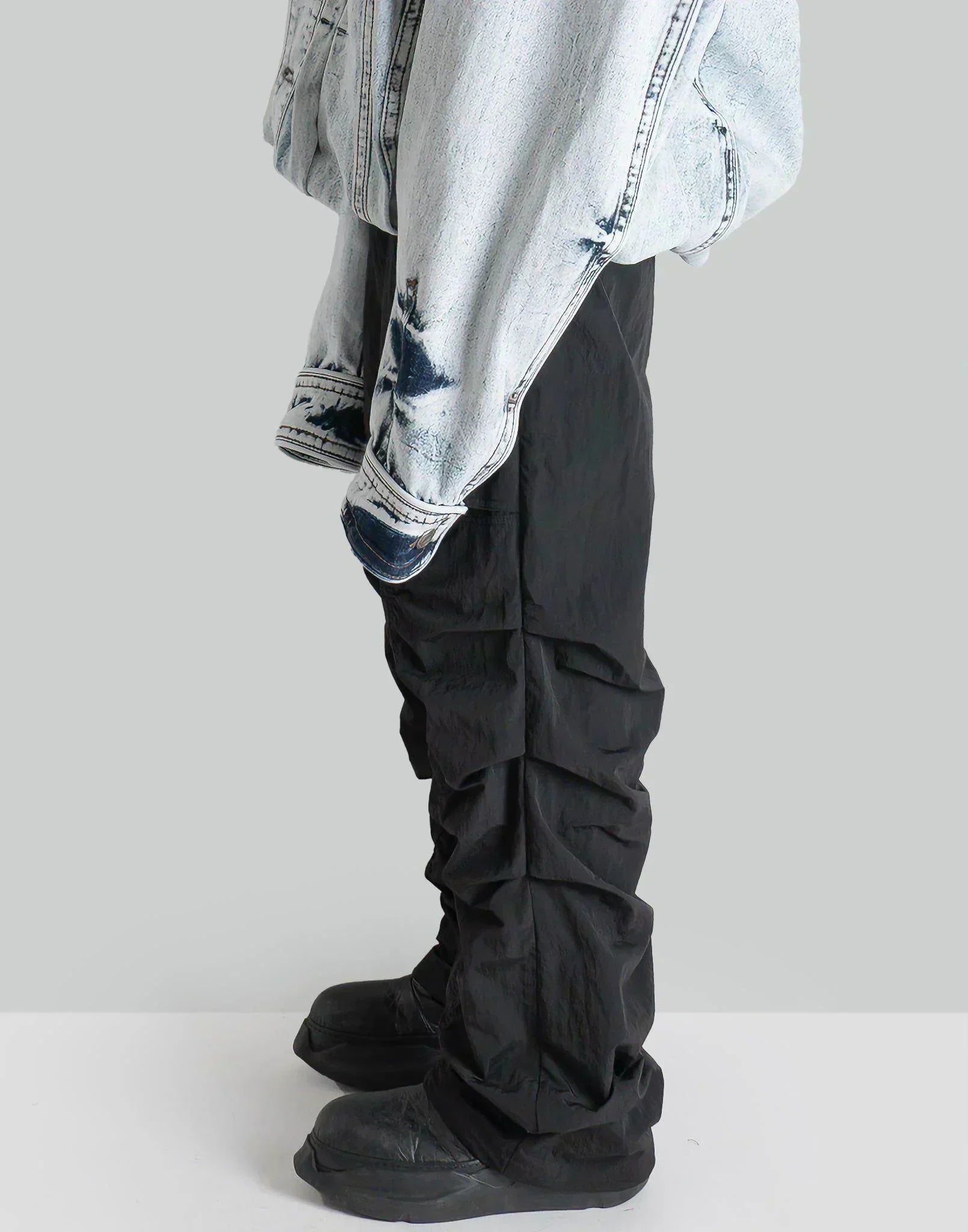 Juun.J - Nylon Puckering Pants - 082plus