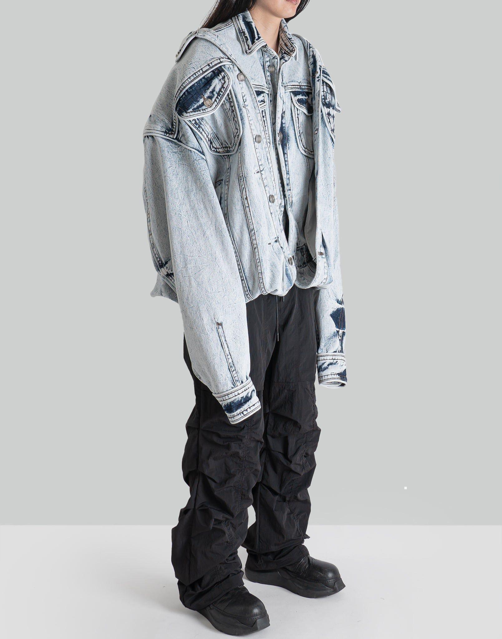 Juun.J - Nylon Puckering Pants - 082plus