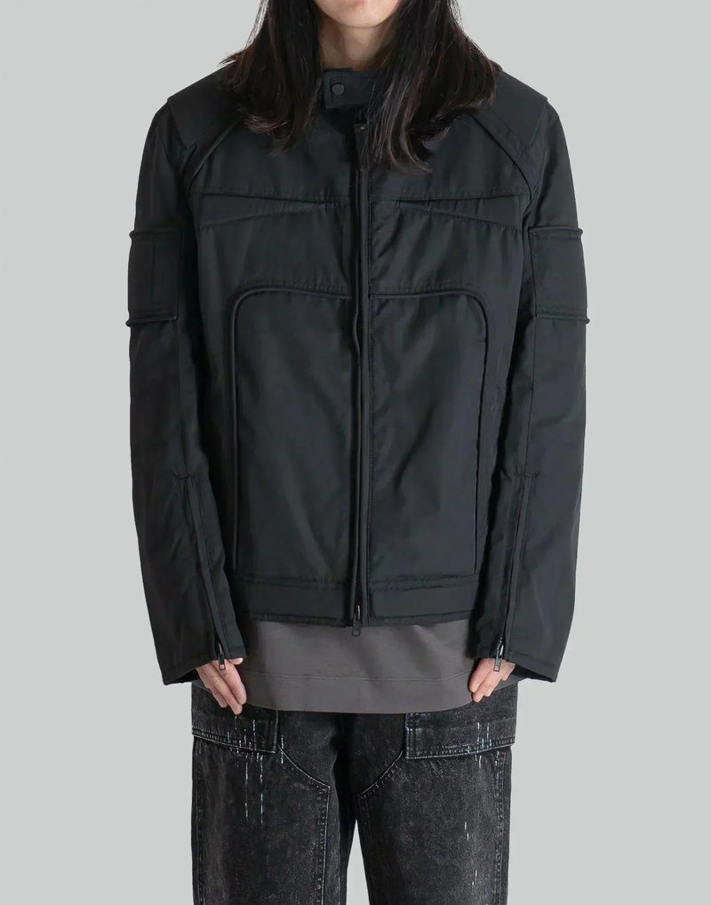 Juun.J - Padded Racer Jumper - 082plus