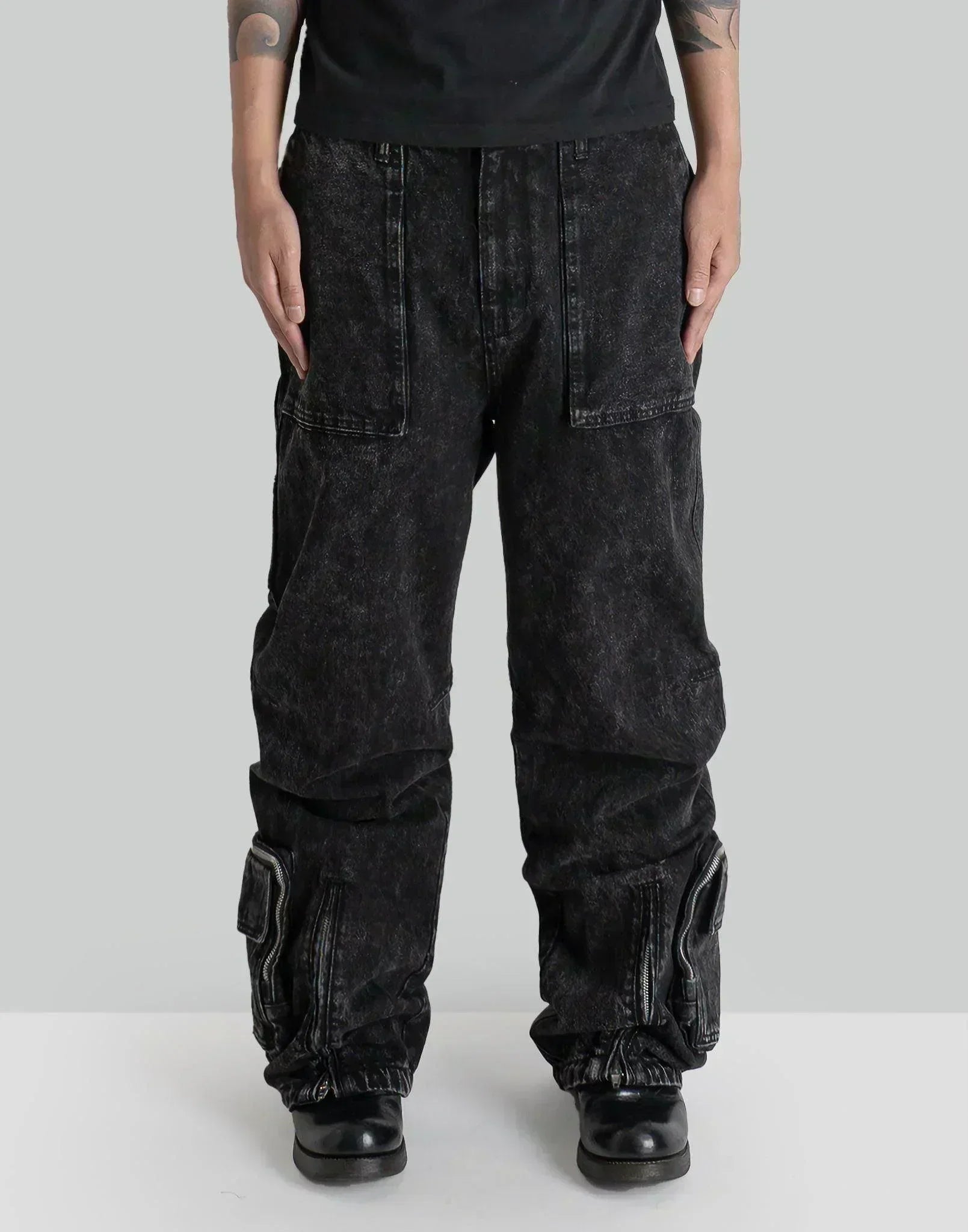 Juun.J - Pocket Detailed Denim Pants - 082plus