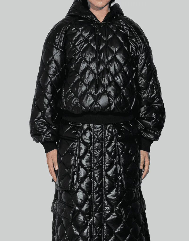 Juun.J - Quilted Hood Top - 082plus