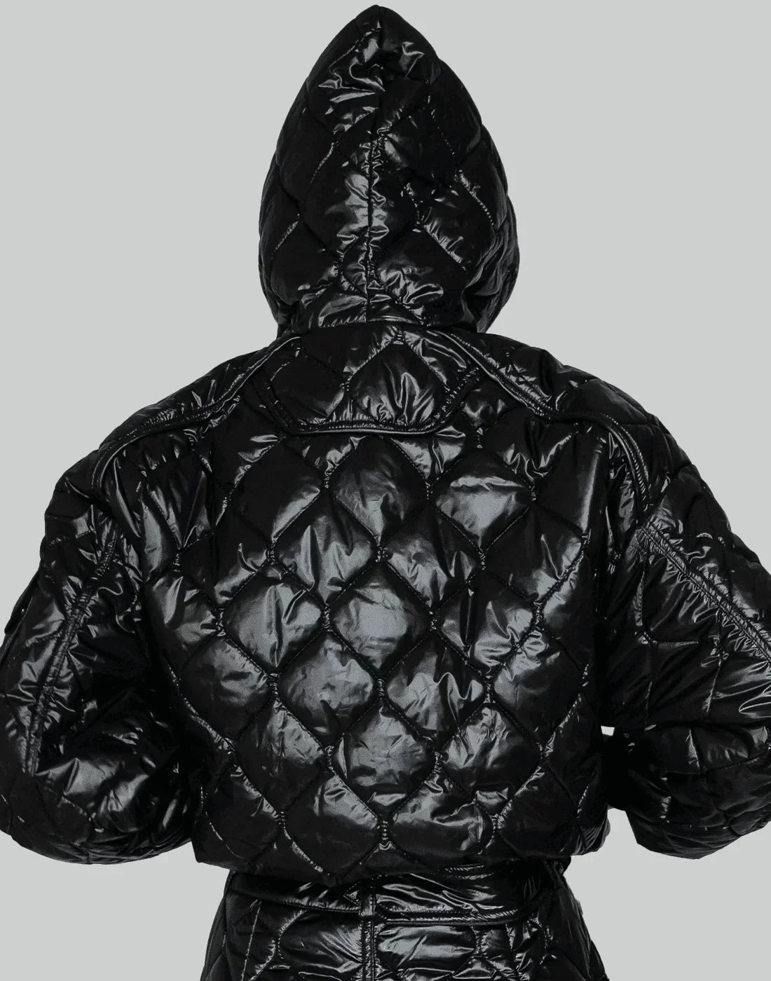 Juun.J - Quilted Hood Top - 082plus