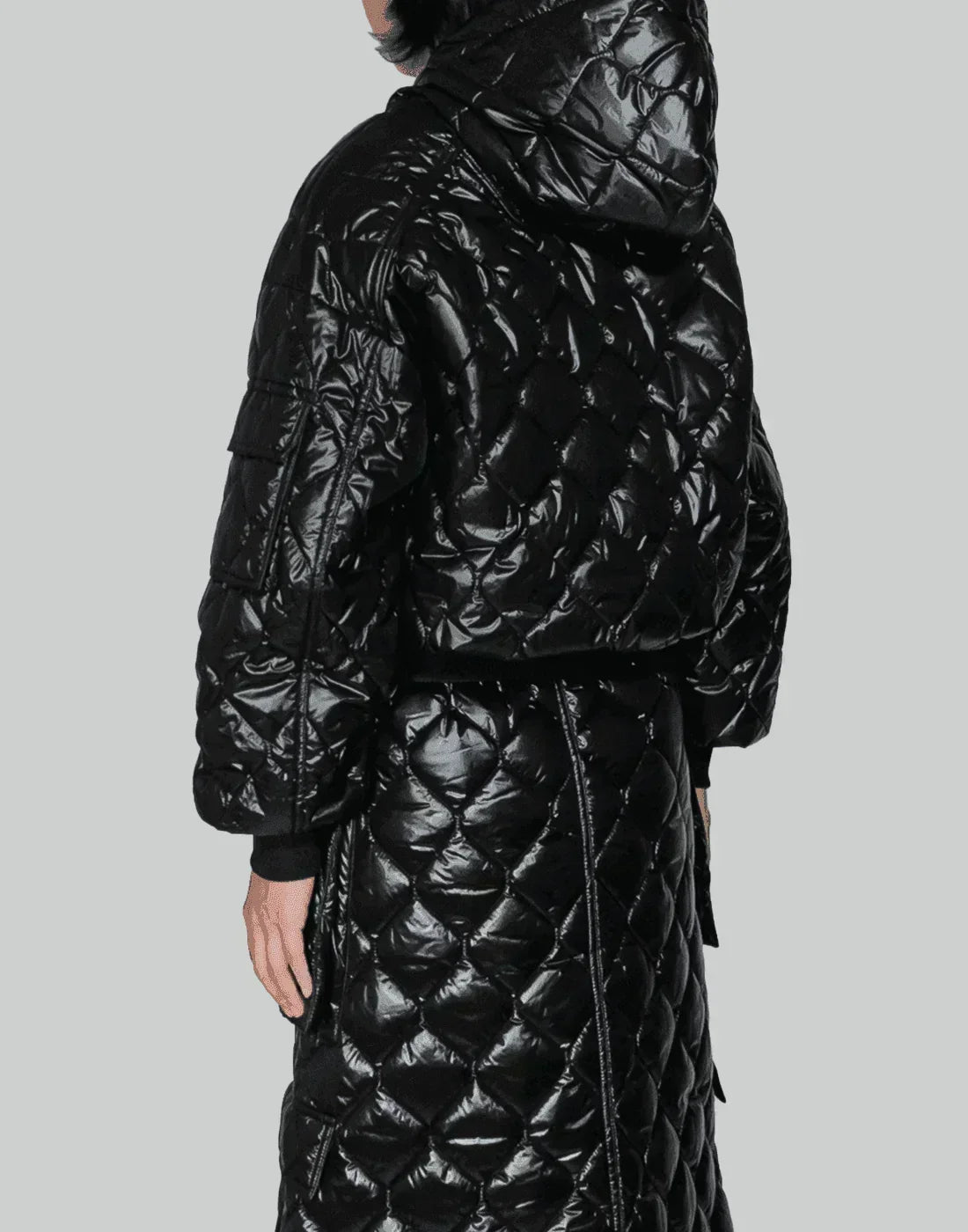 Juun.J - Quilted Hood Top - 082plus