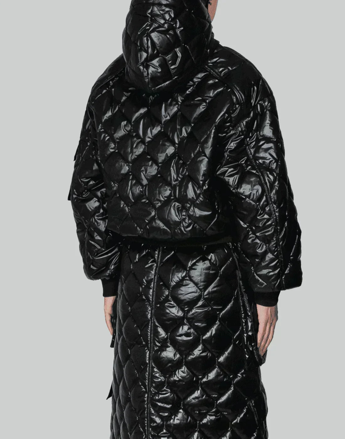 Juun.J - Quilted Hood Top - 082plus